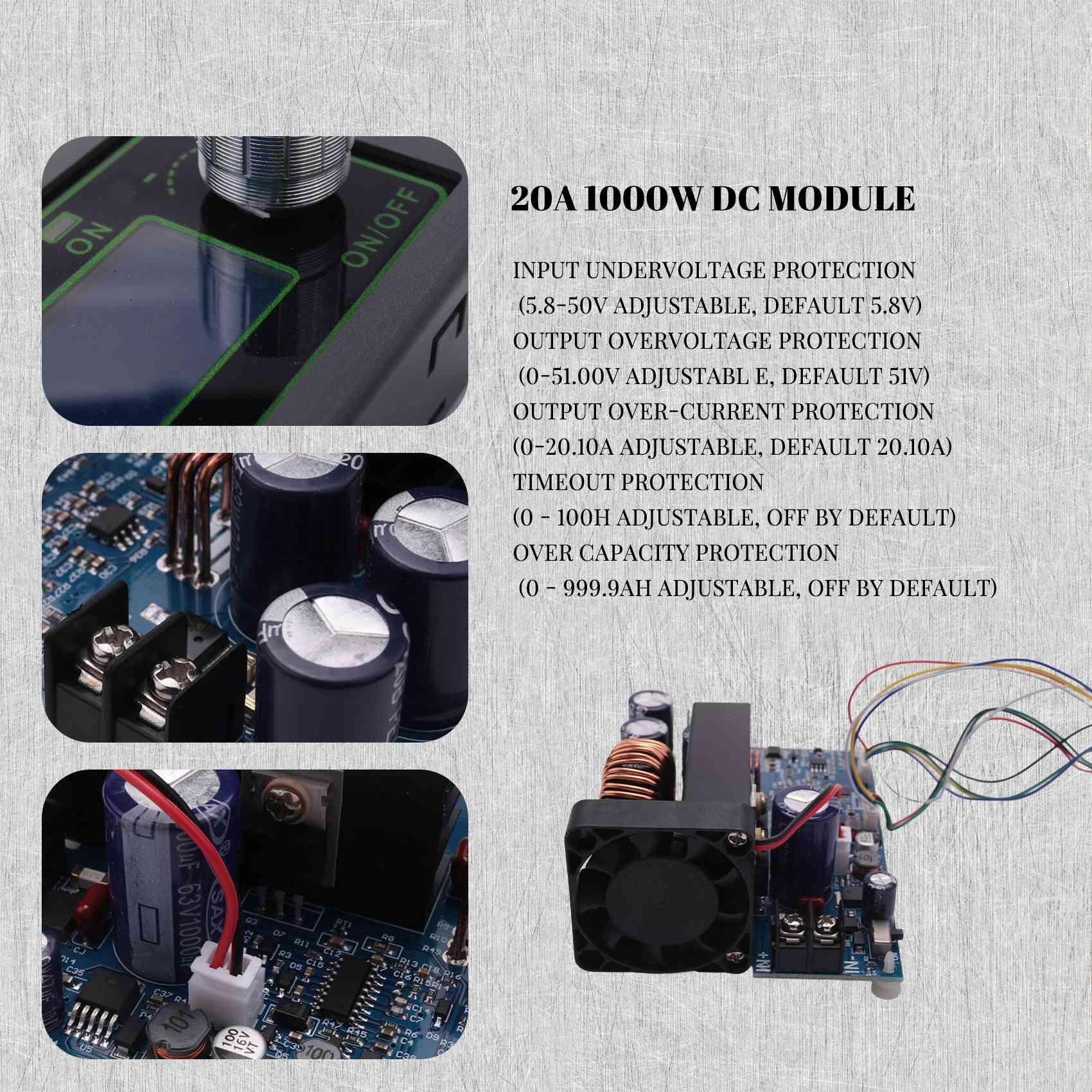 [NEWA08R】 WZ5020L 20A 1000W DC - Programmable Dc Power Supply 60V 10A recensie en prijs