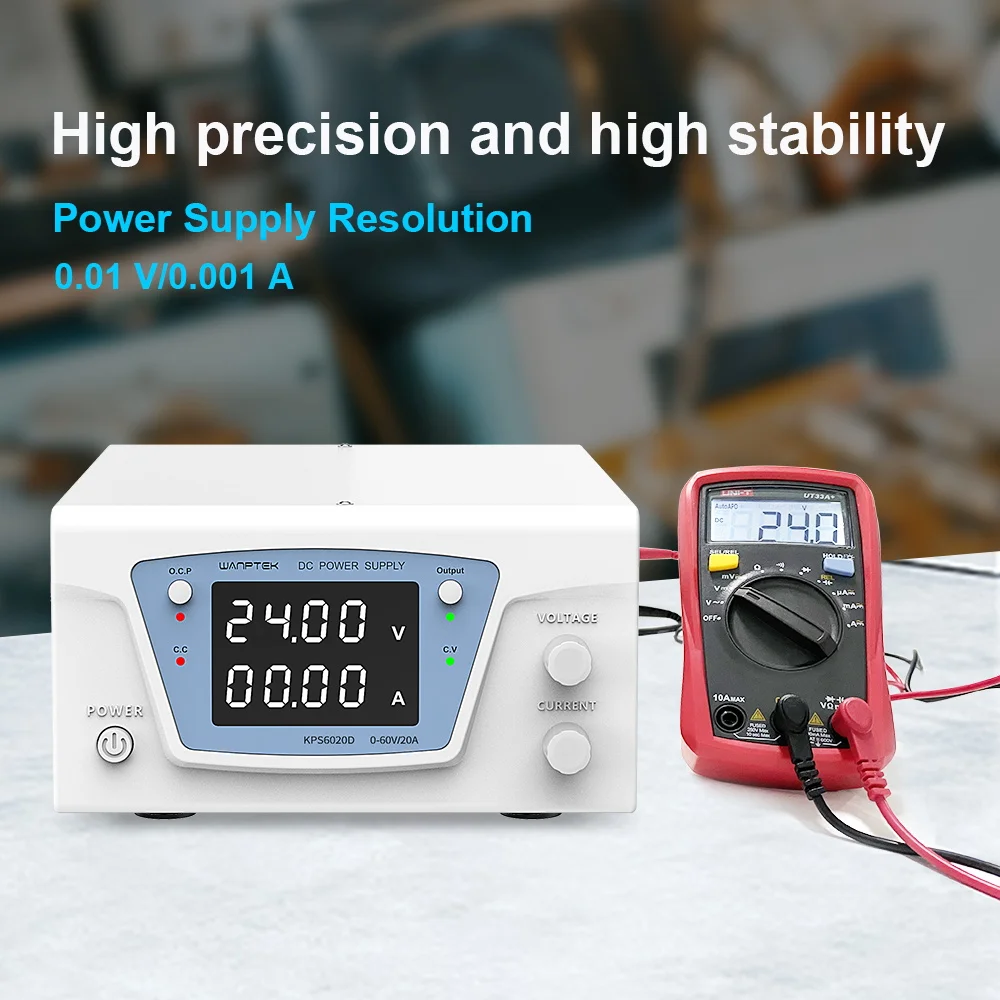 Wanptek RS485/RS232 Lab Progra - Programmable Dc Power Supply 60V 10A recensie en prijs