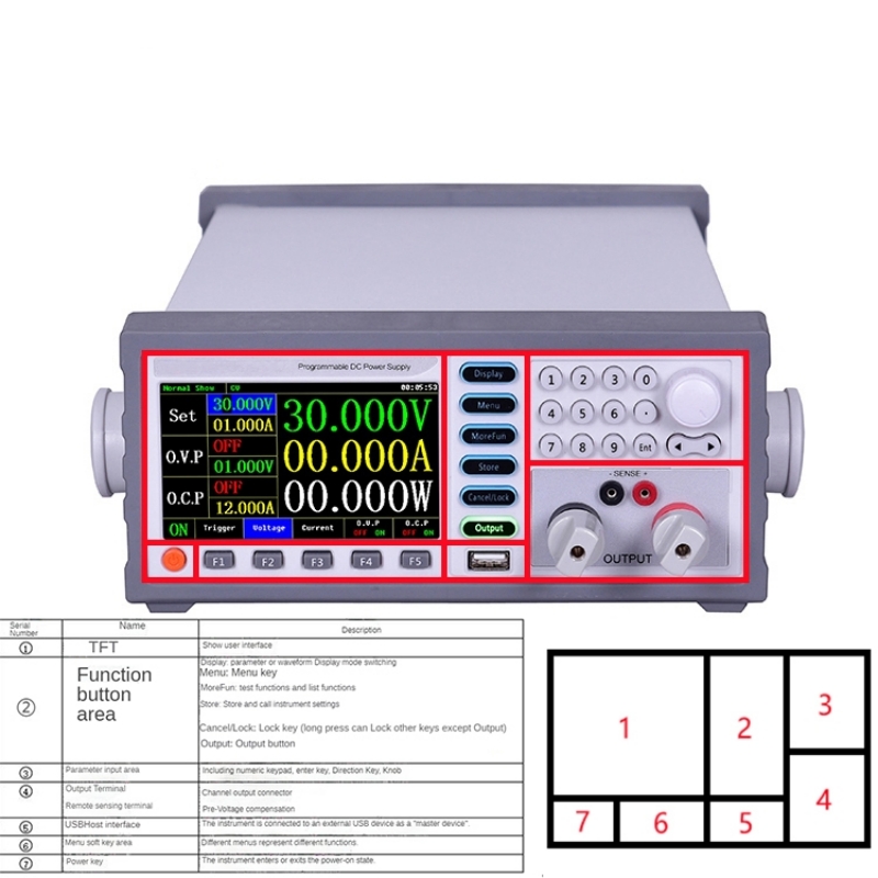 Laboratoriummodel, instelbare  - Switching Dc Power Supply 300V 1A recensie en prijs
